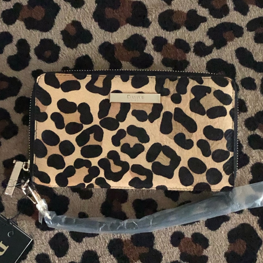 SOLD! NWT! Dune London Leopard Wallet